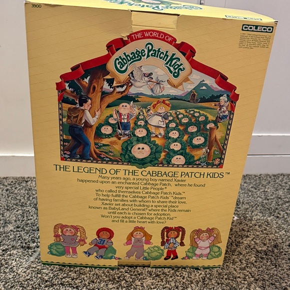 Vintage Cabbage Patch Kids Doll Boy with Brown Hair-1984 - Picture 4 of 4